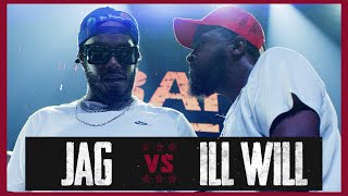 ILL WILL VS JAG RAP BATTLE  RBE [upl. by Hazeghi816]