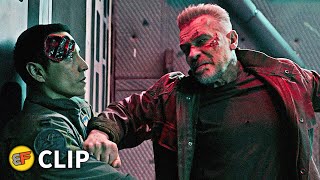 T800 vs Rev 9  Airplane Fight Scene  Terminator Dark Fate 2019 Movie Clip HD 4K [upl. by Gunas317]