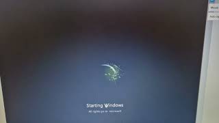 Win7 Boot Screen Test [upl. by Ahsieni544]