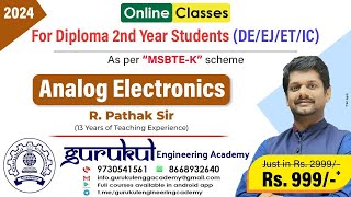 Lect1 Introduction to Power Amplifier  Analog Electronics  MSBTE K Scheme  EampTC [upl. by Moureaux]