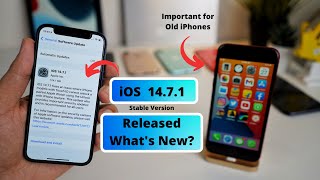 iOS 1471 Released  Whats New Important fix for old iPhones [upl. by Onaled]