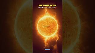 Sun vs Methuselah Star 🤫👺 shorts space sun [upl. by Norved]