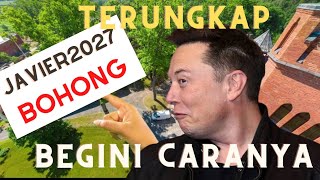 Terungkap Cara membuat video time traveller tiktoker Javier 2027 [upl. by Thorsten401]