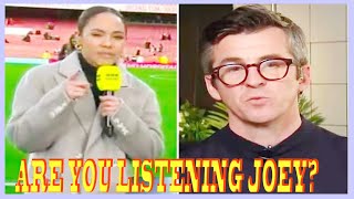 Alex Scott sends pointed message to Joey Barton live on TV after exNewcastle stars rants [upl. by Bennion]