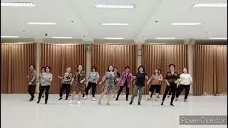 EFHARISTO EZ  Linah Lunardi INA  Happy Dance Class  Staying healthy amp happy in Golden Age [upl. by Aniteb]