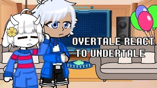 Overtale react to Undertale  Gacha Nebula [upl. by Ludie]