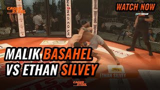 Malik Basahel vs Ethan Silvey  Caged Steel 27 Full MMA Fight  Free [upl. by Cariotta]