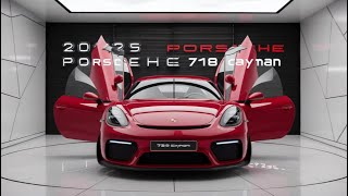 2025 Porsche 718 Cayman Electric Roadster New Porsche 718 Cayman AllElectric First Look [upl. by Rodl460]