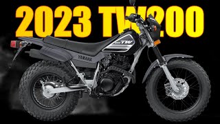 2023 YAMAHA TW200 DUAL PURPOSE FAT TIRES [upl. by Ingold251]