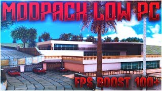 MODPACK LOW PC FPS BOOST PE SAMP [upl. by Dnilazor]