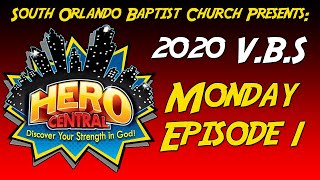 VBS 2020 Day 1  Hero Central  South Orlando Baptist Church [upl. by Adley]