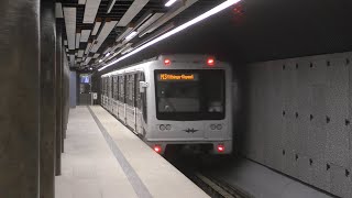 M3as metró felújított szakasza Klinikák  Kálvin tér [upl. by Jamaal]