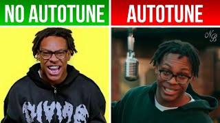 JP Bad Bitty  AUTOTUNE VS NO AUTOTUNE Genius [upl. by Treharne]