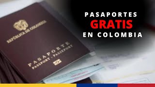 🇦🇲  🔴 Pasaporte GRATIS en COLOMBIA Quiénes Pueden Obtenerlo sin Costo a Partir del 3 de Octubre [upl. by Ronyar]