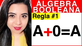 REGLAS DEL ÁLGEBRA DE BOOLE  Regla 1 Explicación A0A [upl. by Ariom751]