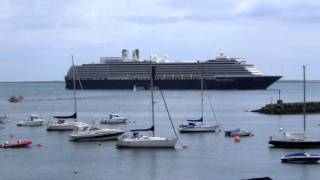 Cruise ship at Dunmore East Waterford [upl. by Ilrac]