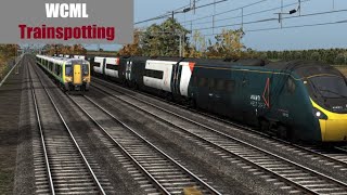 WCML Trainspotting  Train Sim 2022 [upl. by Ynetsed]