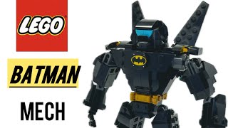 LEGO Mech Moc Batman UPGRADE TUTORIAL [upl. by Vyse]