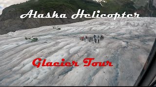 Helicopter Tour of Mendenhall Glacier [upl. by Ayalahs]