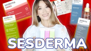 SESDERMA💙Большой обзор💚 DAESES Factor G Renew VITC Hidraderm Azelac RU BTSES [upl. by Ytomit]