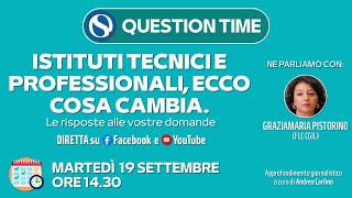 Riforma istituti tecnici e professionali quali sono le novità Le risposte alle vostre domande [upl. by Hakan]