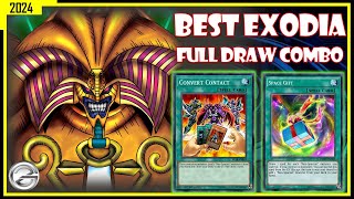 EXODIA DECK BEST DECK FULL DRAW COMBO GAMEPLAY JANUARY 2024  YUGIOH DUEL LINKS [upl. by Bazar857]