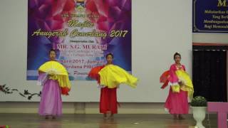 Tarian Tradisional Melayu Cina amp India [upl. by Serica]