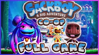 Sackboy A Big Adventure FULL GAME Longplay CoOp PS4 PS5 [upl. by Ailel772]