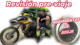 VOGE 300 RALLY 🔧 CAMBIO ENGRASE Y MONTAJE DE RODAMIENTOS DE AGUJAS [upl. by Roselin110]