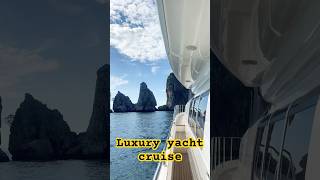 Amazing morning in the sea 🌊 Luxury yacht cruise in Thailand 🇹🇭 Andaman sea Enjoying travel ocean [upl. by Anen324]