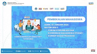 Pembekalan Mahasiswa Kampus Mengajar Angkatan 7 Tahun 2024 [upl. by Nnav]