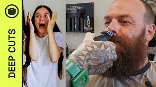 Family Hilarious Reaction After Man Shaves 12 Years Old Beard [upl. by Heater]