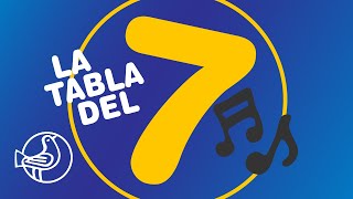 Canción de la Tabla del 7  Tablas de multiplicar  Música cool  Canciones para crecer [upl. by Ziegler]