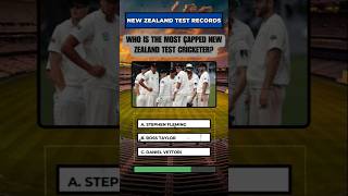 New Zealand Test Cricket Records  Black caps test team [upl. by Eisele]