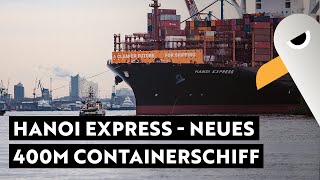 HANOI EXPRESS verlässt Hamburg ⚓️ Shipspotting am Bubendey Ufer [upl. by Latsyrk]