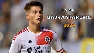 Esmir Bajraktarević  Bosnian wonderkid  New England  Leagues Cup 2024 [upl. by Arreit]