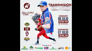 🔴pomares2024 ZELAYA CENTRAL VS DANTOS JUEGO 1  ⚾ EN VIVO🎥 [upl. by Shayna]