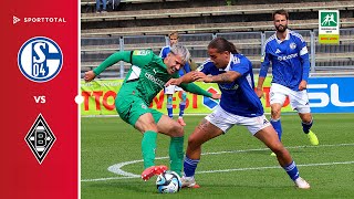 Chancenwucher auf Schalke  FC Schalke 04 U23  Borussia Mönchengladbach U23  Regionalliga West [upl. by Haidabej]