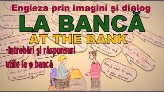 Sa invatam engleza  LA BANCAAT THE BANK  Lets Learn English [upl. by Downing827]