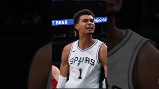 Wemby Brooks arasında gerilim keşfet basketball nba sports shorts tiktok houston spurs [upl. by Anolahs]