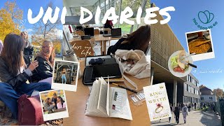 UNI DIARIES 🎧📚 Erste Woche zurück Neue Sportroutine Book Talk amp Food Inspo 🥑📦✨ [upl. by Donia]