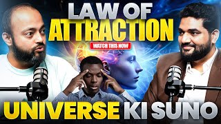 Manifest anything with Law of Attraction Podcast in Hindi ft Amiett Kumar  Abhishek Kar Podcast [upl. by Uhthna380]