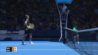 Captivating rally from Gasquet and Zverev  Mastercard Hopman Cup [upl. by Olim]