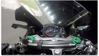 Kawasaki H2R Onboard Lap With Bike World [upl. by Adnilahs]