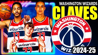 Los NUEVOS Washington Wizards 🚨💣 Reconstrucción TOTAL y a por Cooper Flagg  💥 CLAVES NBA 202425 [upl. by Letizia280]