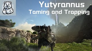 Yutyrannus Taming And Trapping TipsARK Survival Evolved [upl. by Pacificas]