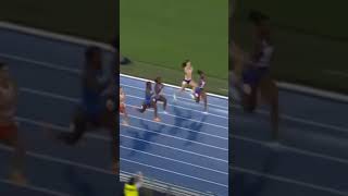 Dina Asher Smith 100m winner European Championship Roma Italy [upl. by Suolevram]