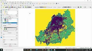 LULC change detection amp Prediction with MOLUSCE Tool in QGIS [upl. by Barbi536]