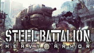 STEEL BATTALION HEAVY ARMOR Kinect Gameplay and Handson Epic Mech Battles [upl. by Ettellocin]