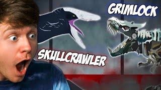 SKULLCRAWLER vs GRIMLOCK the FIGHT Reaction [upl. by Yllop600]